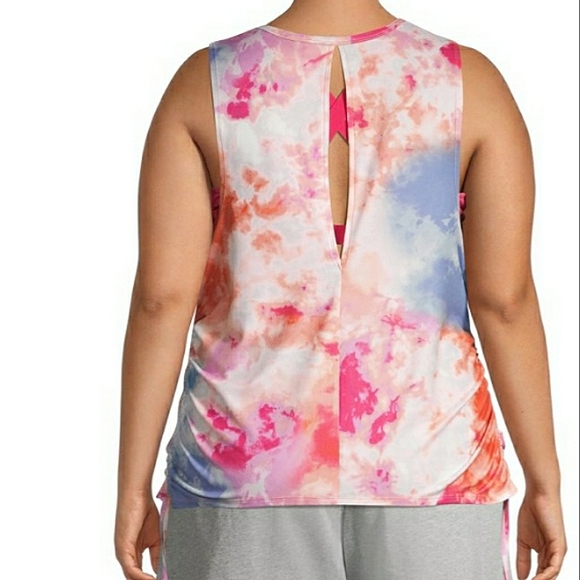 NWT Jr PLUS sz NOBO Tie Dye Tank & Bralette Set - Picture 4 of 15